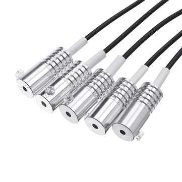 LED Car Interior Floor Lights Strip RGB 6M EL Optical Fiber Decoration Strip Light Lamp bluetooth Ap