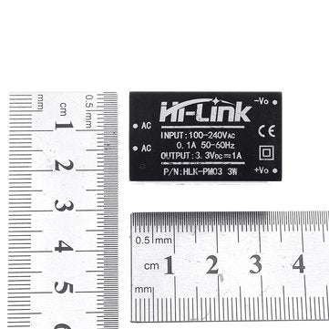 HLK-PM03 AC 100-240V to DC 3.3V 3W AC-DC Isolated Switching Power Supply Module Power Step Down Buck