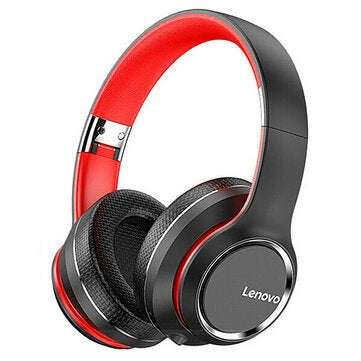 Lenovo HD200 bluetooth Earphone Over-ear Foldable Computer Wireless Headphones Noi... (COLOR: BLACK)