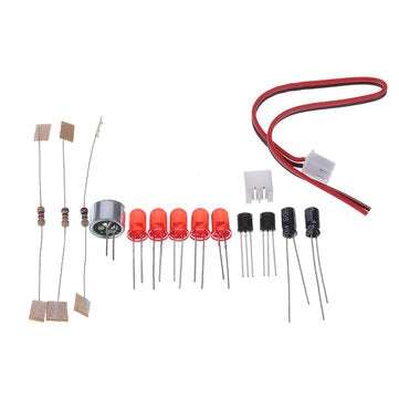 EQKIT Electronic Funny Kits Voice Control LED Melody Light DIY Kits Production Suite Small Electro