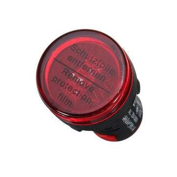 Machifit AD16-22V 22mm Digital AC Voltmeter AC 50-500V Voltage Meter Gauge Digital Display Indicator