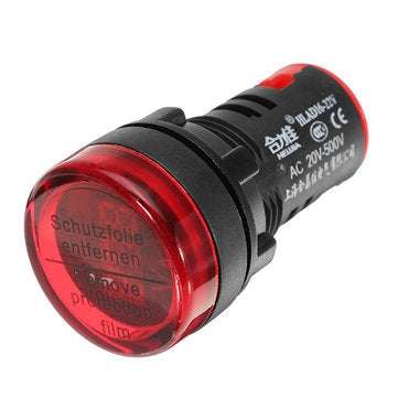 Machifit AD16-22V 22mm Digital AC Voltmeter AC 50-500V Voltage Meter Gauge Digital Display Indicator