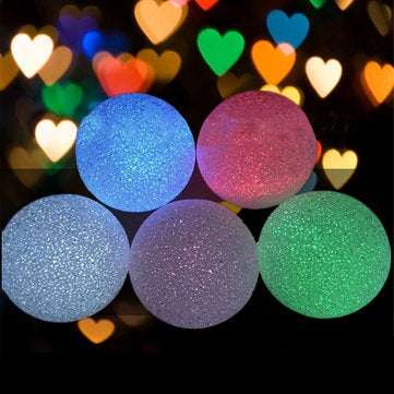 Garden Outdoor Solar Snowball Light String Christmas Party Decoration (SIZE 3: M)