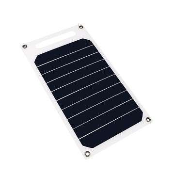 LEORY 5V 10W DIY Solar Panel Slim Light USB Battery Charger Portable Power Bank Pad Universal Kit Co