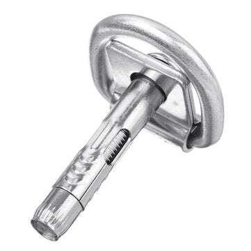 Motorcycles Ground Safety Lock Stainless Steel Motorcycle Parking Lock Silver