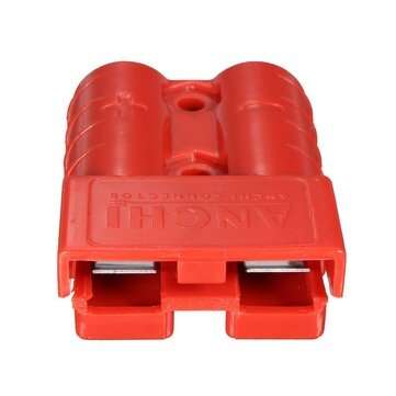 Excellway 50A 8AWG Battery Quick Connector Plug Connect Terminal Disconnect Winch Trailer Red