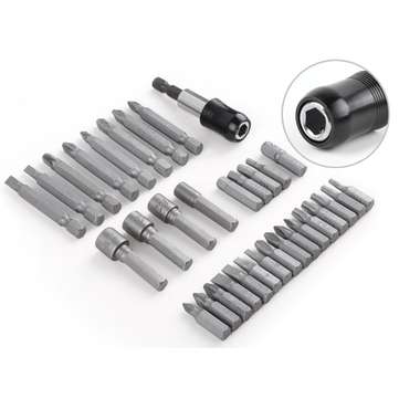 Hi-Spec 34Pcs Multi-function Combination Chromium Vanadium Screwdriver Sleeve Set