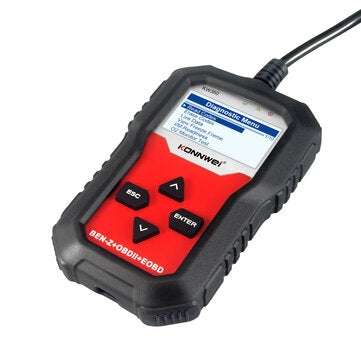 KONNWEI KW360 OBD2 Full System Diagnostic Scanner Detection Automatic Transmission For Series Vehicl