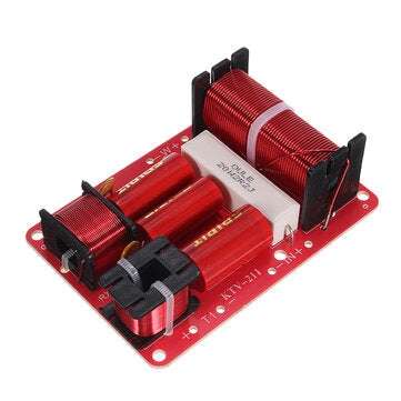 KTV-211 2-way Subwoofer Tweeter Speaker Divider 250W 4-8 Crossover Frequency Divider for 10-18inch