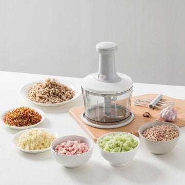 Jordan&Judy Mutlifunction Manual Meat Grinder Kitchen Hand-power Food Chopper Fruit Vegetable Nuts H