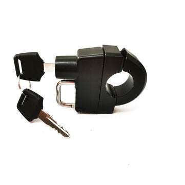 Motorcycle Bike Bicycle Helmet Lock Anti-theft Security Universal 7/8`` 22mm Tube
