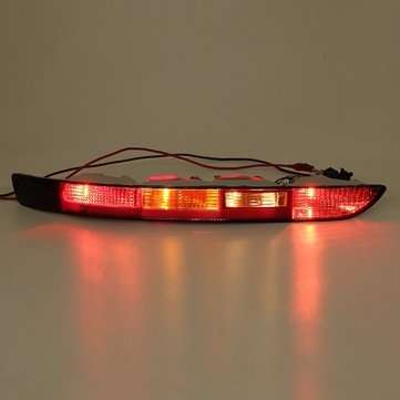 Left Side Car Rear Bumper Tail Light Taillight Brake Lamp Cover Smoke Black For Audi Q5 2.0T 2009-20