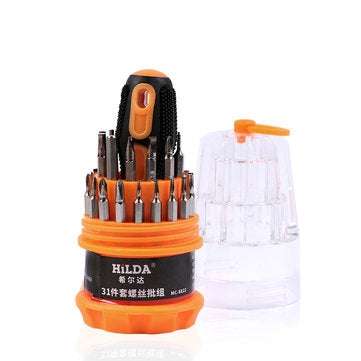 HILDA 31 in 1 Magnetic Screwdrivers Set High-hardness Disassemble Mobile Phone Repair tool DIY Multi