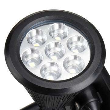 IP65 7LED Beads Solar Power Spotlight Garden Light Outdoor Lawn Landscape Lamp Warm Light