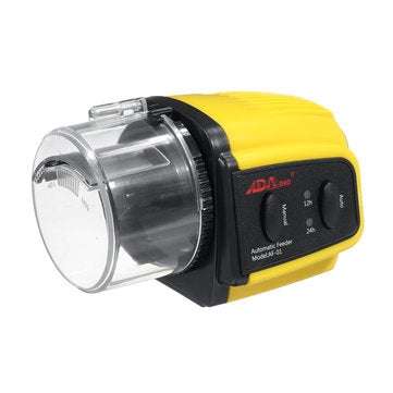 Intelligent Timing Fish Feeder Adjustable Automatic Aquarium Timer Setting 12h/24h Auto Fish Tank Po