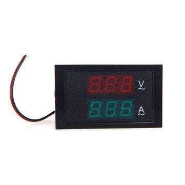 DL85-2042 Digital LED Voltage Meter Ammeter Voltmeter with Current Transformer AC80-300V 0-100.0A Du