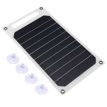 Excellway 5V 10W Portable Solar Panel Slim & Light USB Charger Charging Power Bank Pad