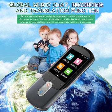 F4 WIFI new translator Support 85 online translation and 12 Offline translation language 43 countrie