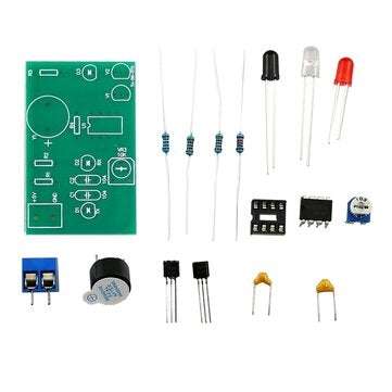 Infrared Sensor Alarm Circuit Kit Diode Electronic Technology Welding Assembly Teaching Practice Par