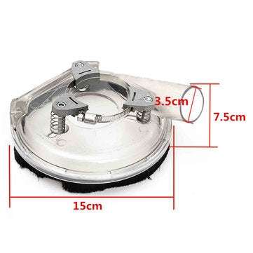Dust Shroud Kit Dry Grinding Dust Cover for 4 Inch 5 Inch Angle Grinder Power Tool Accessories
