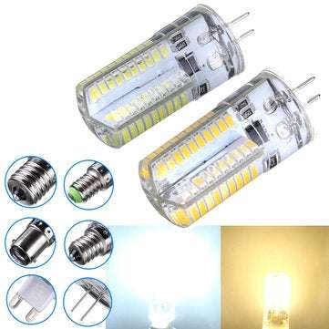 Dimmable G4 3W White/Warm White 3014SMD LED Bulb Silicone 110-120V (COLOR.: WHITE)