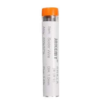 JAKEMY 1.0mm Tin Wire Melt Rosin Core Solder Soldering Wire Roll Tin Lead Core Soldering Wire Tool