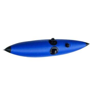 Inflatable Kayak Buoy Outriggers Stabilizers Canoe Water Float Standing (COLOR.: BLUE)