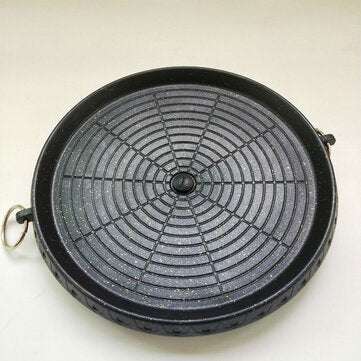 DF F50439 Portable BBQ Grill Plate Non Stick 4 Layers Coating Plate For Outdoor