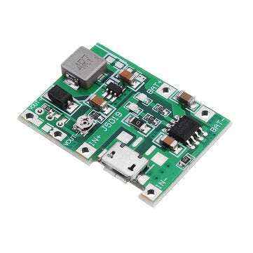 Geekcreit 3.7V 9V 5V 2A Adjustable Step Up 18650 Lithium Battery Charging Discharge Integrated Mod