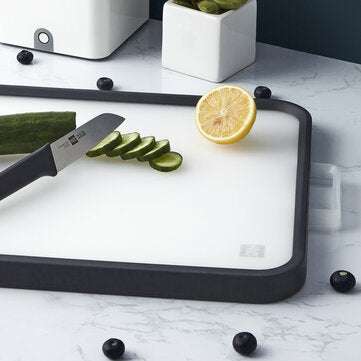 HUOHOU Cutting Board Stainless Steel PP Double-sided Cutting Board Food Grade Material PP Surface Ki