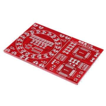 Full SMD Welding Practice Board Kit SMD Lucky Turntable Flow Lamp DIY Soldering Skill Training Parts