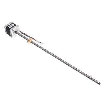 Machifit Nema17 42mm Stepper Motor with T8 380mm Lead Screw for CNC Engraving Machine
