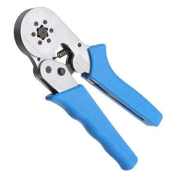 HSC8 6-6 0.25-6.0mm Crimping Tools Self-adjustable Ratcheting Ferrule Wire Crimper Plier