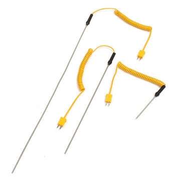 K-Type Thermocouple Stainless Steel Probe Temperature Controller Wire Sensors 100... (LENGTH: 300MM)