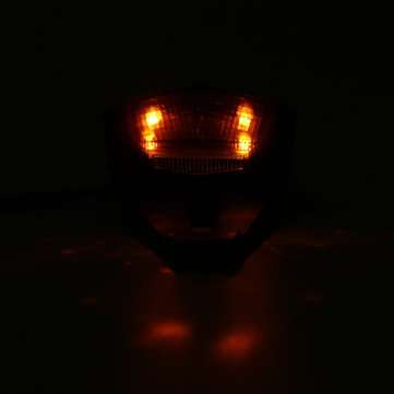 LED Fender Tail Rear Brake Turn License Plate Light Motorcycle Dirt Bike