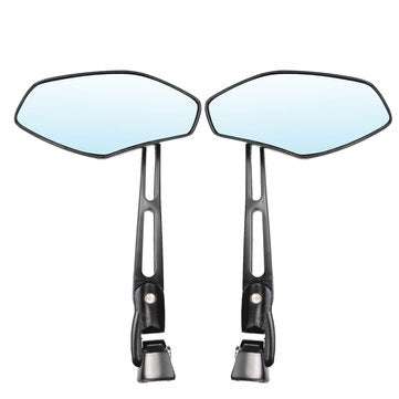 Motorcycle Aluminum Rear View Mirrors For FZR600 Katana CBR600 Ninja (COLOR.: SILVER)