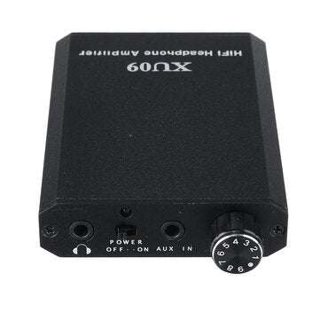 Earphone Amplifier Rechargeable High Performance Stereo XU09 Portable Headphone Amplifier Built-in B