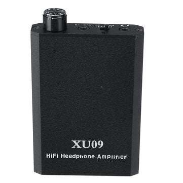 Earphone Amplifier Rechargeable High Performance Stereo XU09 Portable Headphone Amplifier Built-in B