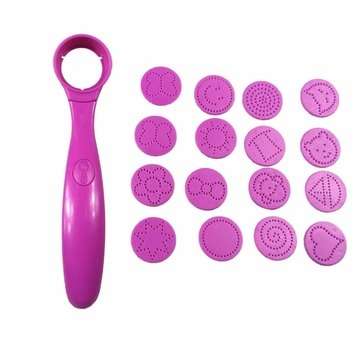 Electrical Magic Spice Spoon Coffee Spray Mold Art Pen for Coffee Carving Spoon Baking Pastry Tools