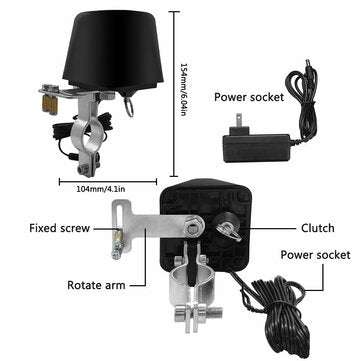 EWelink Smart WiFi Switch Water Valve Controller Home Automation System Gas Water Control Valve Work