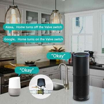 EWelink Smart WiFi Switch Water Valve Controller Home Automation System Gas Water Control Valve Work