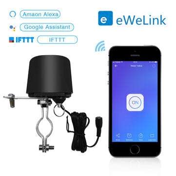 EWelink Smart WiFi Switch Water Valve Controller Home Automation System Gas Water Control Valve Work