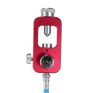 HPA tank fill Adapter Scuba Fill Station with 72" 182cm Blue High Pressure Whip