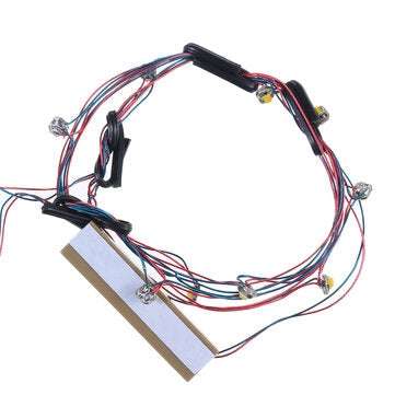 DIY LED Strip Light Kit ONLY For LEGO Technic 42099 4x4 For X-Treme Off-Roader Blue Chassis Car Bric