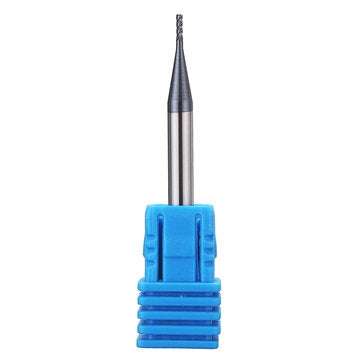 Drillpro 5pcs 1mm 4 Flutes End Mill Cutter Tungsten Carbide Milling Cutter CNC Tool