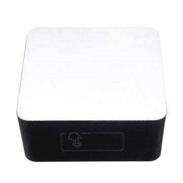 DS-6613 Square HD Mirror Alarm Clock Multifunction Digital Alarm Clock Mute LED Mirror Clock Makeup
