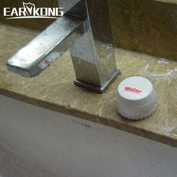 EARYKONG 433MHz Wireless Water Leakage Detector Water Sensor Alarm Intrusion Detector For Home Secur