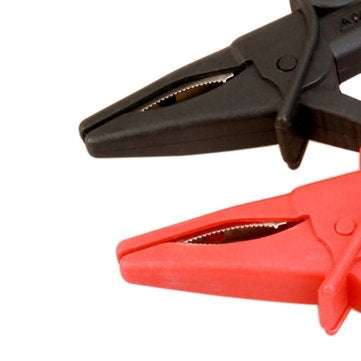 Hantek HT18A Oscilloscope Alligator Clips Large Dolphin Gator Clip Black+Red for Digital Multimeter