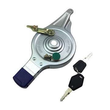 Drum Brake Pads 100 With Key Lock Rear Axle For Electric Bicycle Scooter Accessory