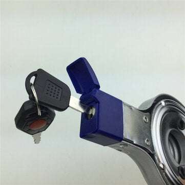 Drum Brake Pads 100 With Key Lock Rear Axle For Electric Bicycle Scooter Accessory